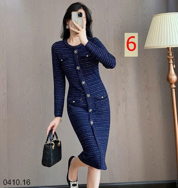 25HA0410.16 - SET VÁY LEN QUẢNG CHÂU CAO CẤP CHO NỮ