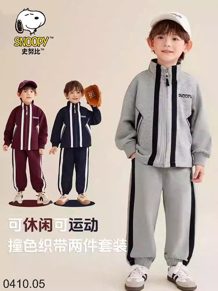 25HA0410.05 - BỘ NỈ SNOOPY SIZE ĐẠI CHO BÉ YÊU