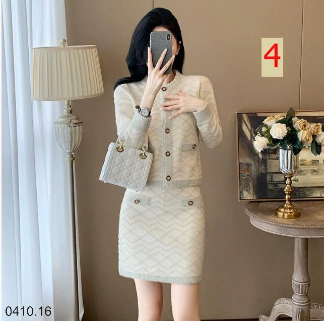 25HA0410.16 - SET VÁY LEN QUẢNG CHÂU CAO CẤP CHO NỮ