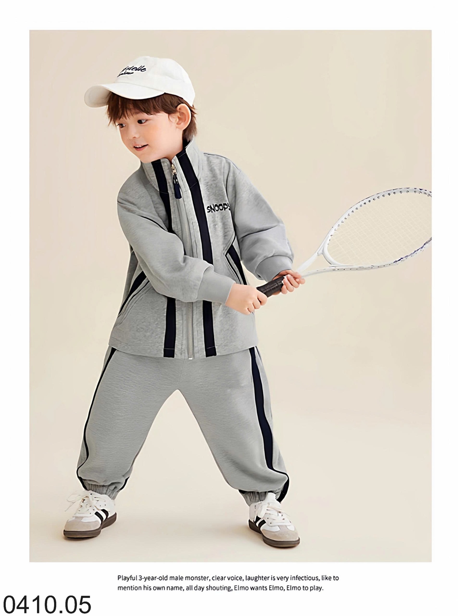 25HA0410.05 - BỘ NỈ SNOOPY SIZE ĐẠI CHO BÉ YÊU