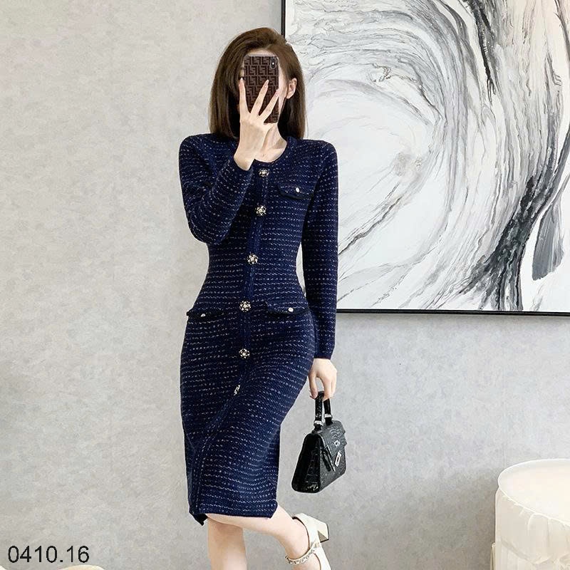 25HA0410.16 - SET VÁY LEN QUẢNG CHÂU CAO CẤP CHO NỮ