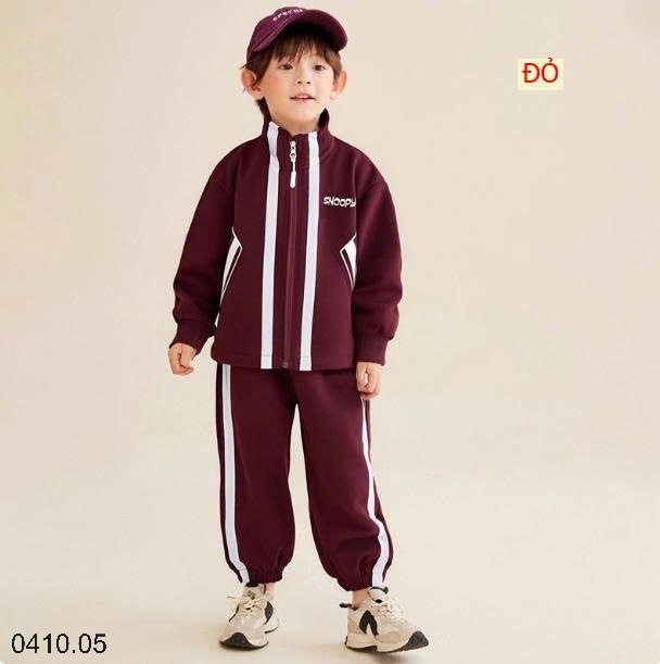 25HA0410.05 - BỘ NỈ SNOOPY SIZE ĐẠI CHO BÉ YÊU