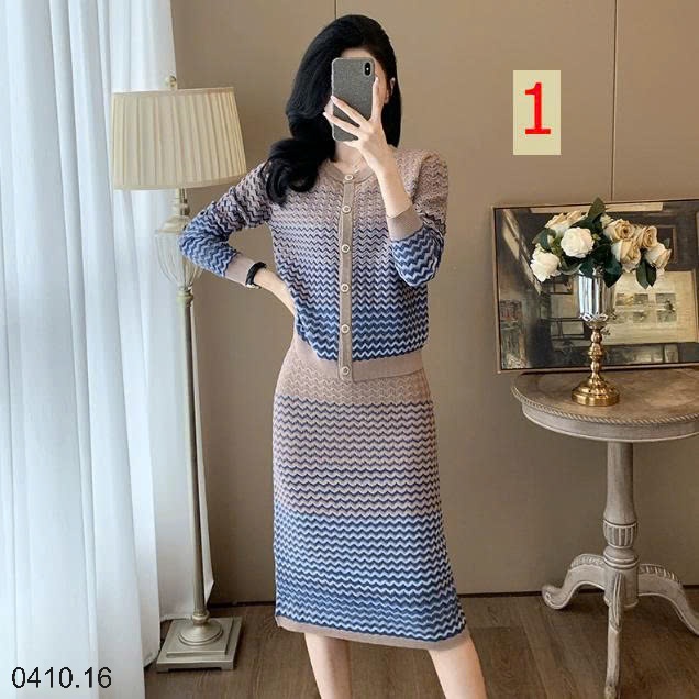 25HA0410.16 - SET VÁY LEN QUẢNG CHÂU CAO CẤP CHO NỮ