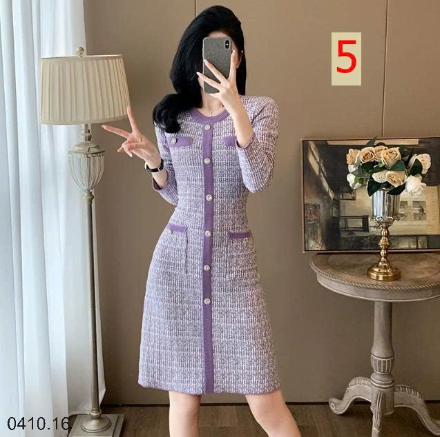 25HA0410.16 - SET VÁY LEN QUẢNG CHÂU CAO CẤP CHO NỮ