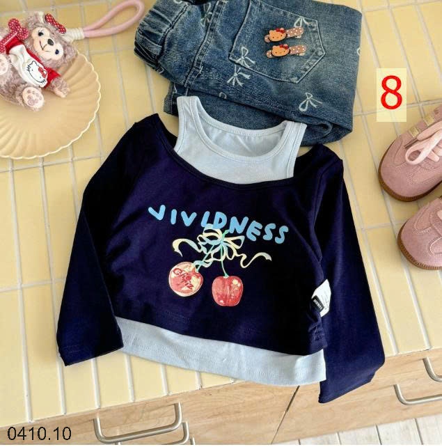 25HA0410.10 - ÁO THU ĐÔNG BÉ GÁI HÃNG NINGLI