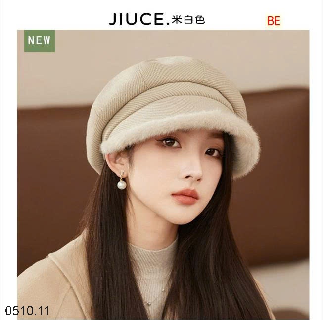 25HA0510.11 - MŨ NỒI VIỀN LÔNG HÃNG JUICE