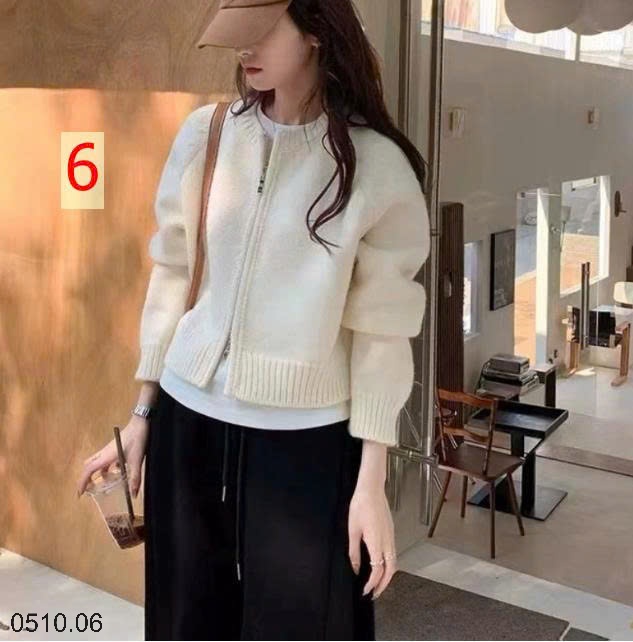 25HA0510.06 - KHOÁC LEN DÁNG NGẮN CHO NỮ