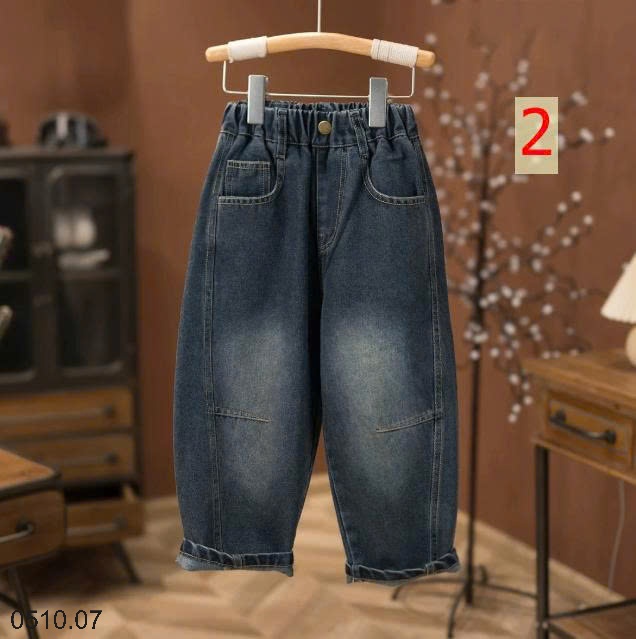 25HA0510.07 - QUẦN JEAN BÉ TRAI SIZE ĐẠI