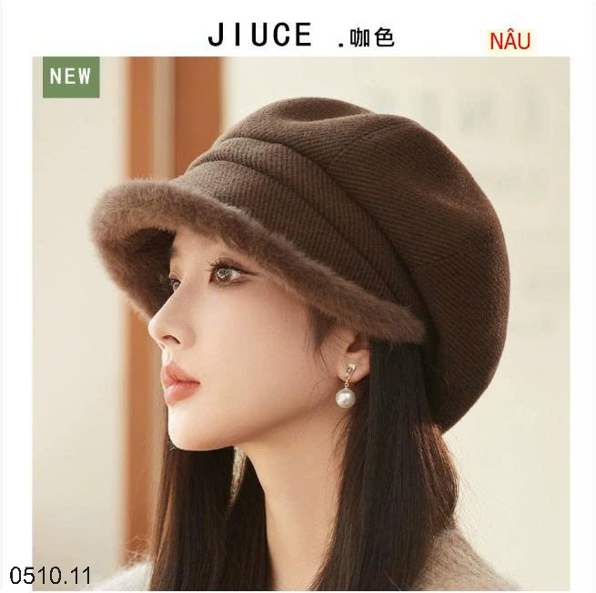 25HA0510.11 - MŨ NỒI VIỀN LÔNG HÃNG JUICE