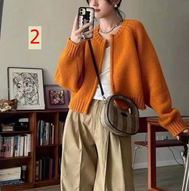 25HA0510.06 - KHOÁC LEN DÁNG NGẮN CHO NỮ