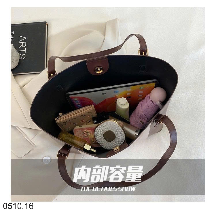 25HA0510.16 - TÚI TOTE PU THỜI TRANG