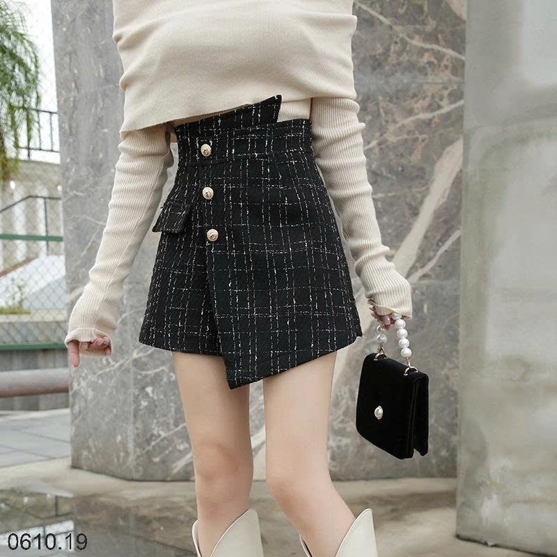 25HA0610.19 - QUẦN VÁY VẠT LỆCH