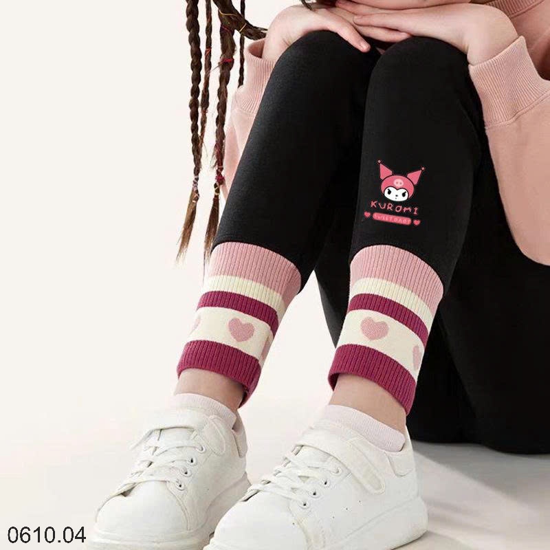 25HA0610.04 - SET 2 QUẦN LEGGING KUROMI BÉ GÁI