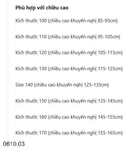 25HA0610.03 - SET ÁO 2 CHI TIẾT BÉ TRAI