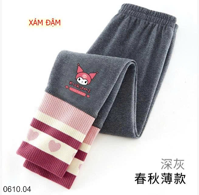 25HA0610.04 - SET 2 QUẦN LEGGING KUROMI BÉ GÁI