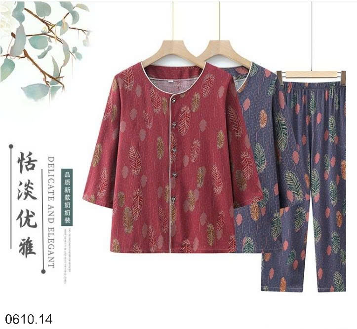 25HA0610.14 - BỘ TRUNG NIÊN DÀI TAY