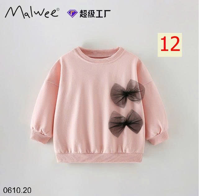25HA0610.20 - ÁO NỈ MALWEE BÉ GÁI