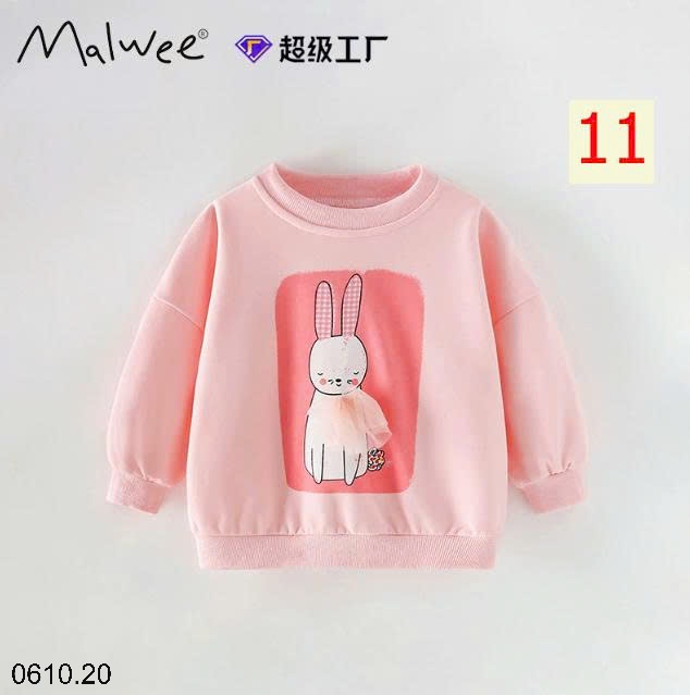 25HA0610.20 - ÁO NỈ MALWEE BÉ GÁI
