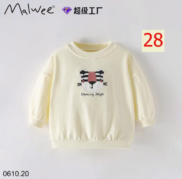 25HA0610.20 - ÁO NỈ MALWEE BÉ GÁI