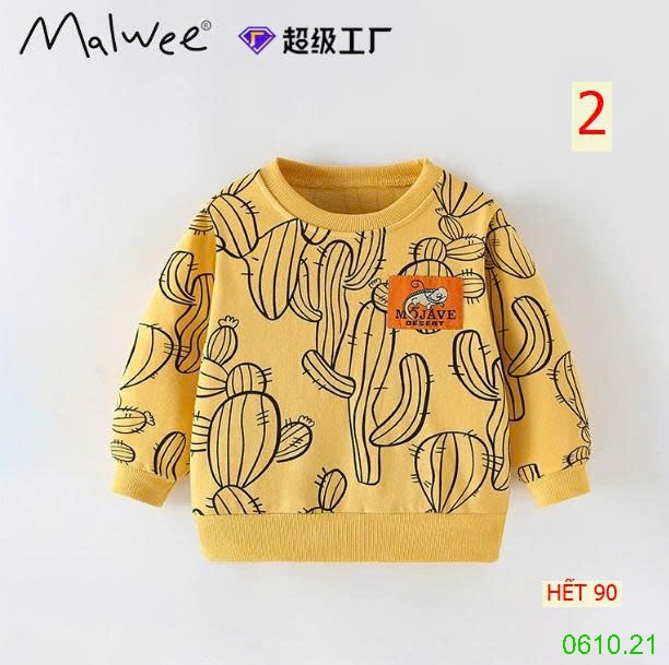 25HA0610.21 - ÁO NỈ MALWEE CHO BÉ TRAI