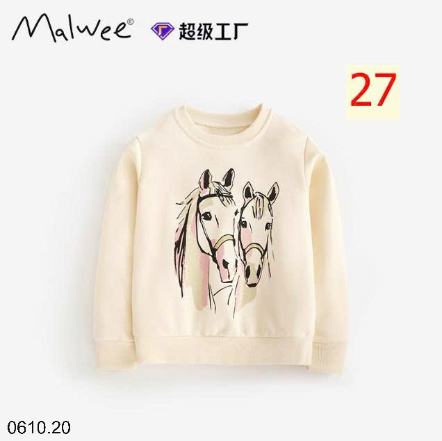 25HA0610.20 - ÁO NỈ MALWEE BÉ GÁI