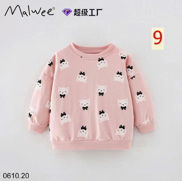 25HA0610.20 - ÁO NỈ MALWEE BÉ GÁI