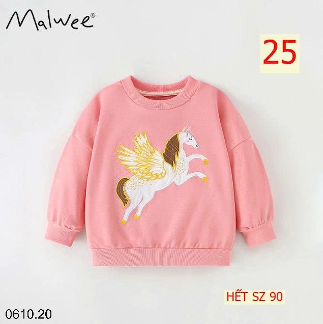 25HA0610.20 - ÁO NỈ MALWEE BÉ GÁI