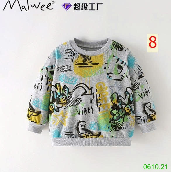 25HA0610.21 - ÁO NỈ MALWEE CHO BÉ TRAI