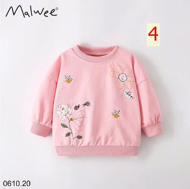 25HA0610.20 - ÁO NỈ MALWEE BÉ GÁI