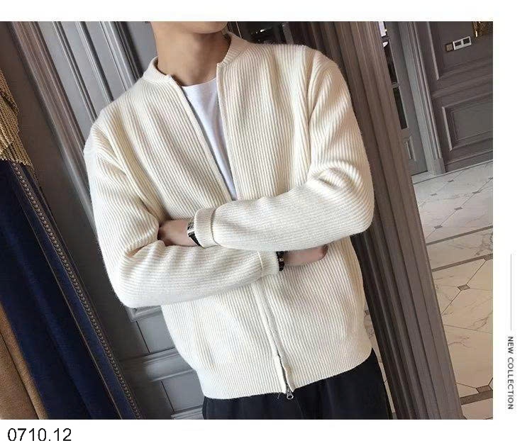 25HA0710.12 - ÁO KHOÁC KÉO KHÓA CARDIGAN NAM