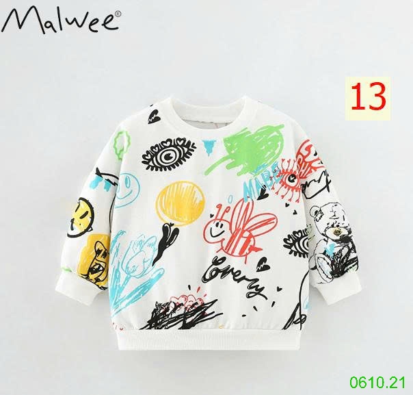 25HA0610.21 - ÁO NỈ MALWEE CHO BÉ TRAI