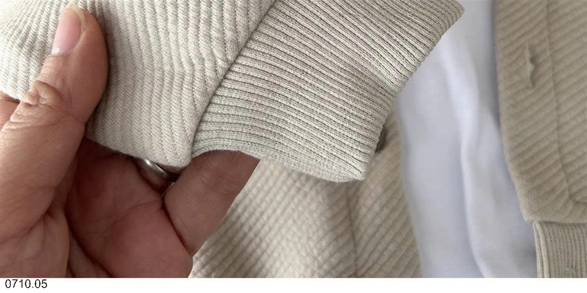 25HA0710.05 - ÁO KHOÁC CARDIGAN HÌNH GẤU HÀN QUỐC BÉ TRAI