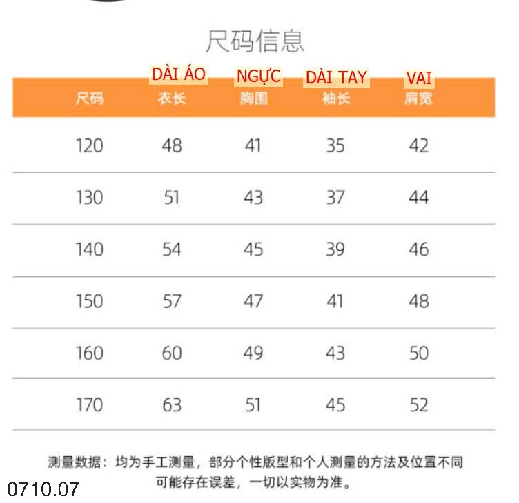 25HA0710.07 - ÁO NỈ BÉ TRAI SIZE ĐẠI