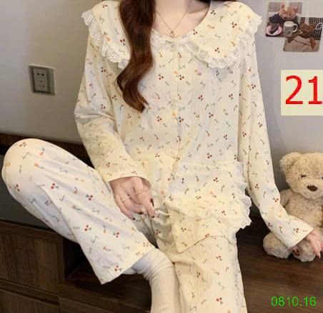 25HA0810.16 - BỘ THU ĐÔNG MẶC NHÀ VIỀN BÈO TIỂU THƯ