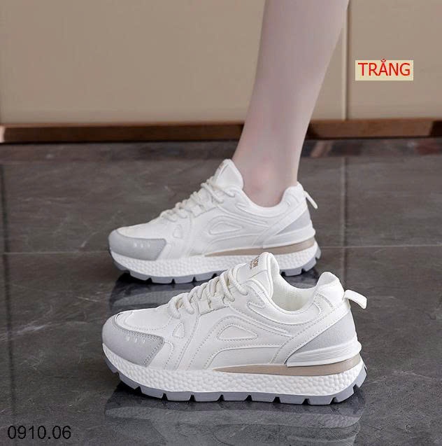 25HA0910.06 - GIÀY THỂ THAO ĐẾ DÀY CHO NỮ