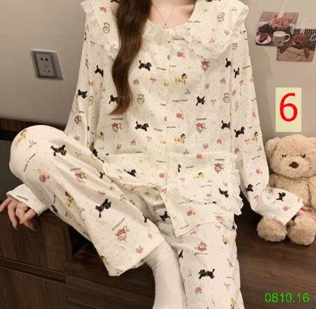 25HA0810.16 - BỘ THU ĐÔNG MẶC NHÀ VIỀN BÈO TIỂU THƯ