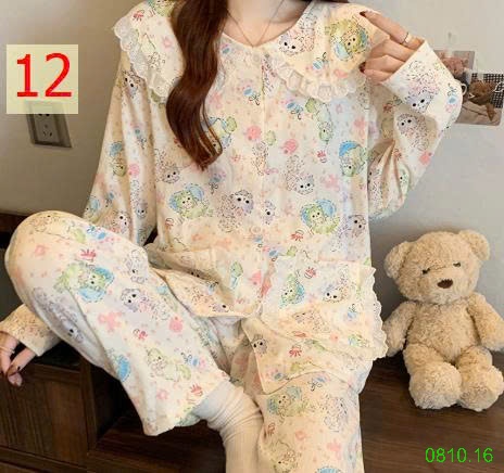 25HA0810.16 - BỘ THU ĐÔNG MẶC NHÀ VIỀN BÈO TIỂU THƯ
