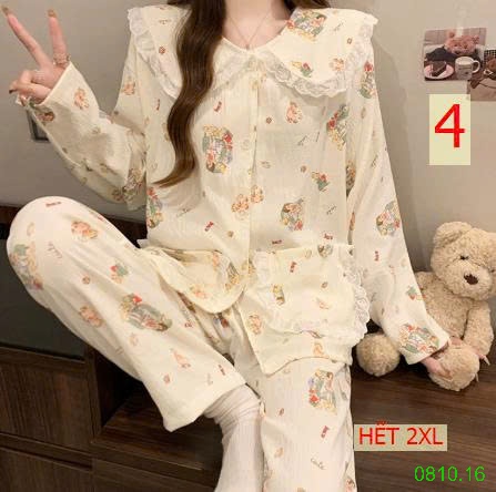 25HA0810.16 - BỘ THU ĐÔNG MẶC NHÀ VIỀN BÈO TIỂU THƯ