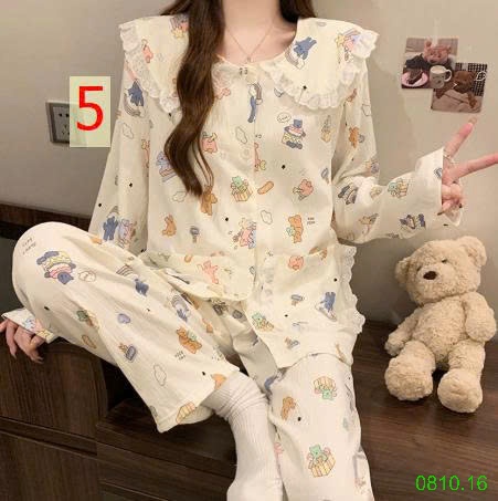 25HA0810.16 - BỘ THU ĐÔNG MẶC NHÀ VIỀN BÈO TIỂU THƯ