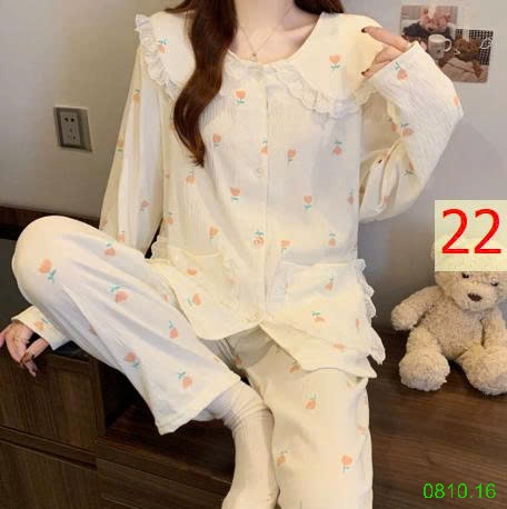 25HA0810.16 - BỘ THU ĐÔNG MẶC NHÀ VIỀN BÈO TIỂU THƯ