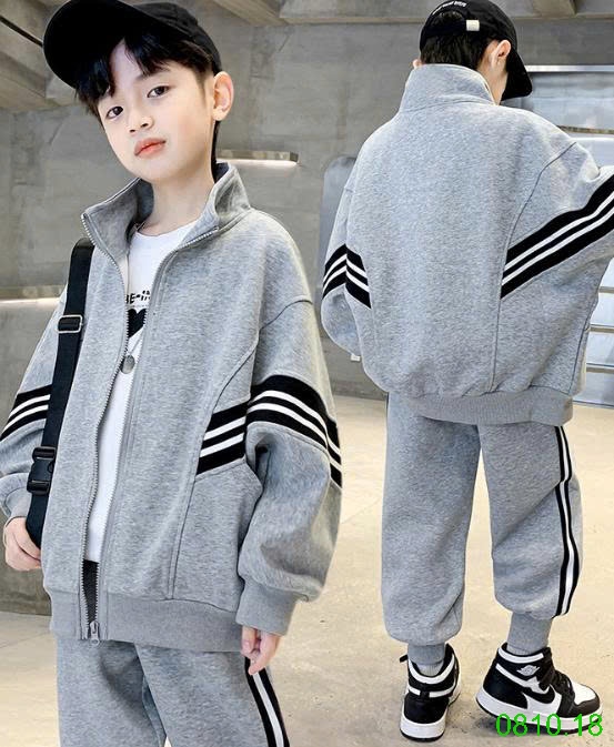 25HA0810.18 - BỘ KHOÁC NỈ SZ ĐẠI BÉ TRAI