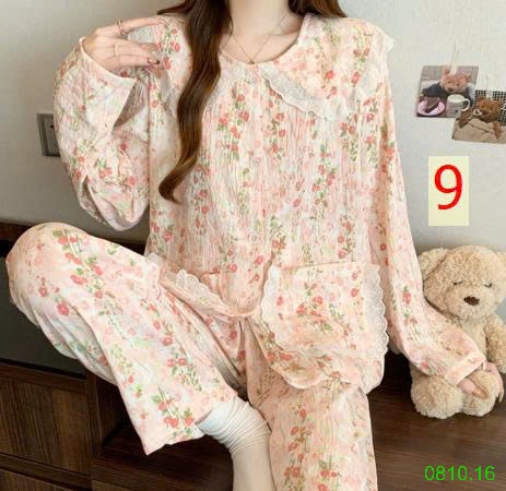 25HA0810.16 - BỘ THU ĐÔNG MẶC NHÀ VIỀN BÈO TIỂU THƯ