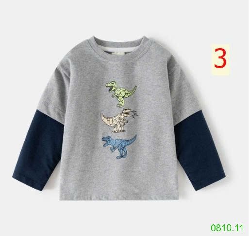 25HA0810.11 - ÁO THU ĐÔNG PHỐI TAY WELLKIDS