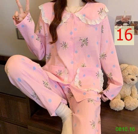 25HA0810.16 - BỘ THU ĐÔNG MẶC NHÀ VIỀN BÈO TIỂU THƯ