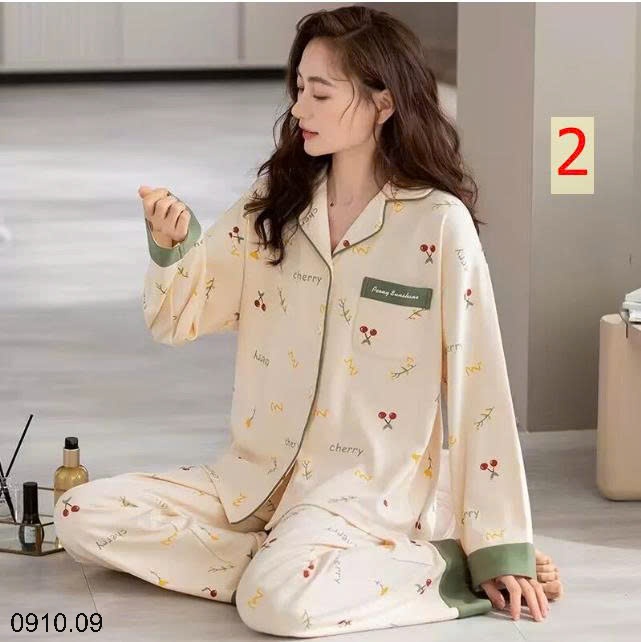 25HA0910.09 - BỘ PIZAMA MẶC NHÀ CHO NỮ