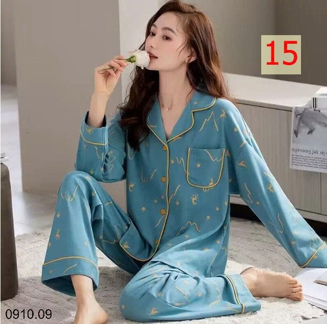 25HA0910.09 - BỘ PIZAMA MẶC NHÀ CHO NỮ