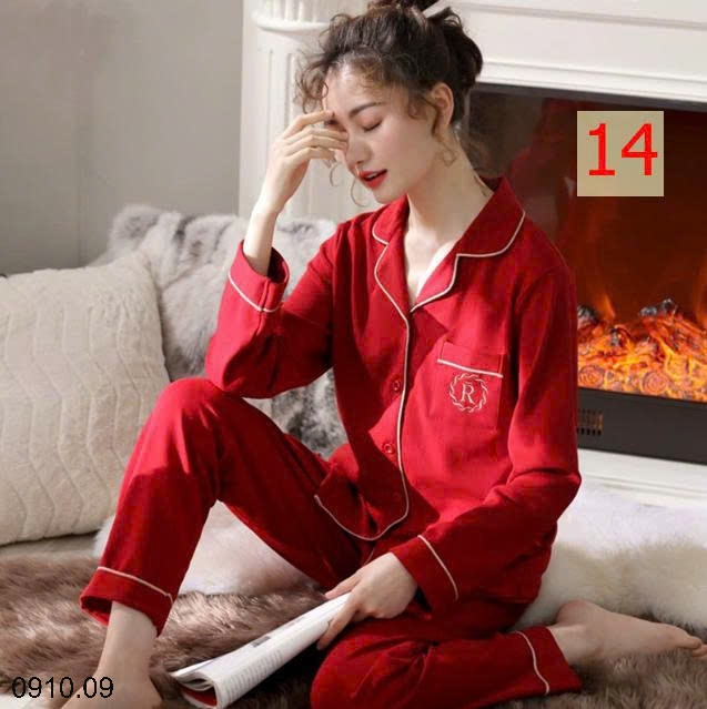 25HA0910.09 - BỘ PIZAMA MẶC NHÀ CHO NỮ