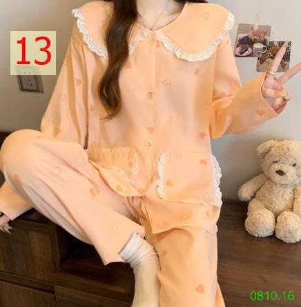 25HA0810.16 - BỘ THU ĐÔNG MẶC NHÀ VIỀN BÈO TIỂU THƯ