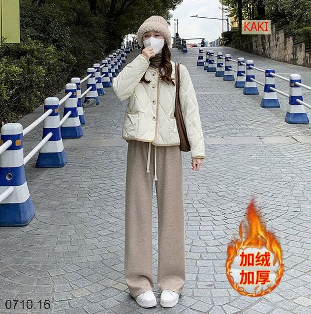 25HA0710.16 - QUẦN XUÔNG NỮ LÓT LÔNG DÀY DẶN