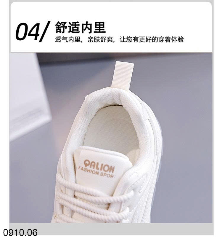 25HA0910.06 - GIÀY THỂ THAO ĐẾ DÀY CHO NỮ
